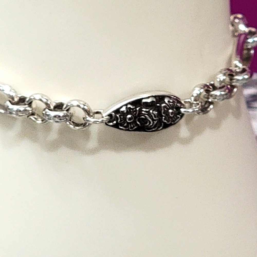 Brighton Retired Cascading Teardrop Charm Bracele… - image 7